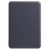 Super Slim magnetinis išorinis akumuliatorius 5000 juodas