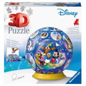 Ravensburger 3D dėlionės kamuolys Disney Characters (72 detalės)