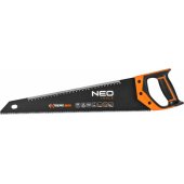 Neo patrumpintas pjūklas (patrumpintas pjūklas 450 mm, 7 TPI, PTFE)