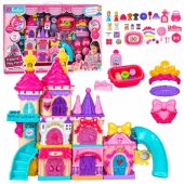 Princess Castle Building Kit Colorful Lights and Sounds 52 pcs.