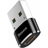 Adapteris USB Type C į USB A juodas