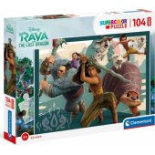 Clementoni Clementoni Puzzle 104el Maxi Supercolor Raya i Ostatni Smok