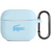 Liquid Silicone Glossy Printing Logo Case Apple AirPods 3 Blue