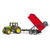 John Deere 6920 with tipping trailer - 02057