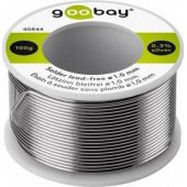 Goobay bešvinis litavimo lydmetalis 1 mm 100 g (40844)