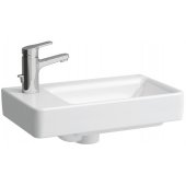 Pro S 480x280 mm mixer hole on the left White