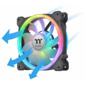 Swafan 14 RGB radiatoriaus ventiliatorius TT Premium Edition 3 ventiliatorių pakuotė 140 mm