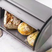 Breadbox, gray, 44x27x18.5cm,KH-1863