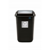 Bin 28L Recyccling Silver