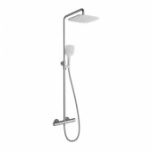 Ravak 093.01CR Termo 300 Shower System With Thermostat Chrome/ White (X