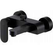 Cersanit Crea wall-mounted bathtub faucet black (S951-307)