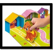 _7528180 Lisciani LISCIANI MONTESSORI BABY WOOD vaikų ūkis