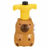 Capybara Spinning Top Interactive LED Lights Melodies 12.5 CM