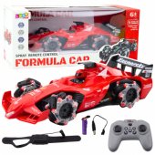 RC Car Smoke Effect 2.4G Red