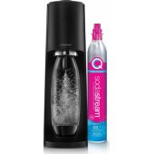 Saturator Sodastream Terra + 1 bottle + gas Black