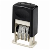 Automatic Date Stamp Adjustable Office Date Stamp Black