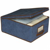 Basket Blue M 48x36x19cm