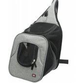 Trixie Front Carrying Bag 30x26x33 Black-grey