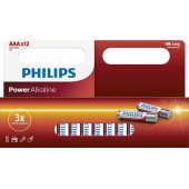 LR03P12W/ 10 Power Alkaline AAA / 12 pcs
