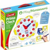 Quercetti Montessori žaidimų laikrodis