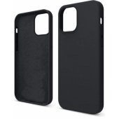"Soft Silicone Case iPhone 15" Black