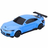 Electric Sports Car Remote Controlled Charging Station Blue