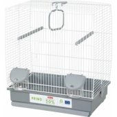 Zolux ZOLUX PRIMO CARLA 40 cm cage, gray/ white color.