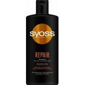 Syoss Repair atkuriamasis šampūnas sausiems ir pažeistiems plaukams