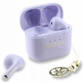 Glossy Effect Printed Classic Logo & Charm Lavender