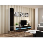 VIGO NEW 180x40x30 White/ Black Gloss