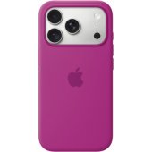iPhone 18 Pro Silicone Case with MagSafe Magenta