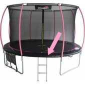 Sport Max 16ft batuto spyruoklių uždangalas, juodai rožinis