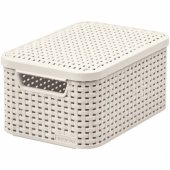 STORAGE BOX STYLE S WHITE 205840