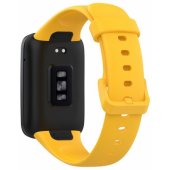 Silikoninis dirželis Xiaomi Mi Band 7 Pro/ M7 Pro, geltonas (9)