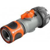 Gardena greitoji jungtis su valdymo vožtuvu 16mm, 19mm (943)