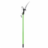 Teleskopinės genėjimo žirklės ir šakų pjūklas 2 viename ant koto 125-240 cm