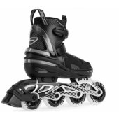 Blackwheels Flex Pro recreational adjustable roller skates black r. L
