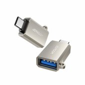 Adapteris S-H151 USB-C USB-A Pelēks
