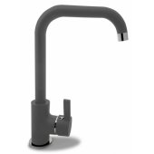 Pyramis Silvio standing grey kitchen faucet (090922938 grey concrete)