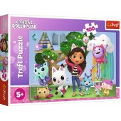 Puzzle 100pcs. Gabi®s Cat House Trefl 16464