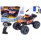 Off-road Remote Controlled RC Car 1:8 Shock Absorbers Orange