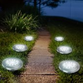 Maclean MCE318 LED IP44 12 SMD 4000K solar overhead lamp.
