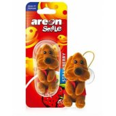 Smile Toy Brown Dog Strawberry