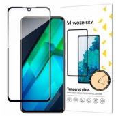 Visiškai klijuotas grūdintas stiklas Nokia C20/ C10, juodas