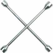 Vorel poliruotas kryžminis ratų raktas 17x19x21x23mm 57010