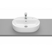 izlietne The Gap Round, 550x400 mm, uz virsmas, balta