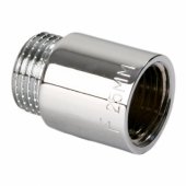 Ferro žalvarinis ilgintuvas 1/ 2" 25mm chromas (P25C)