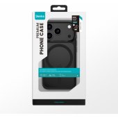 Magnetic Mist metalinio rėmelio dėklas iPhone 17 Air, juodas