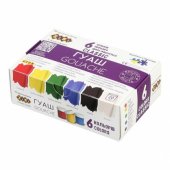 GOUACHE CLASSIC 6 COLOURSX20ML KIDS LINE