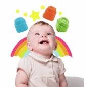 Clemmy Colorful Set of 40 Soft Blocks Clementoni 17878